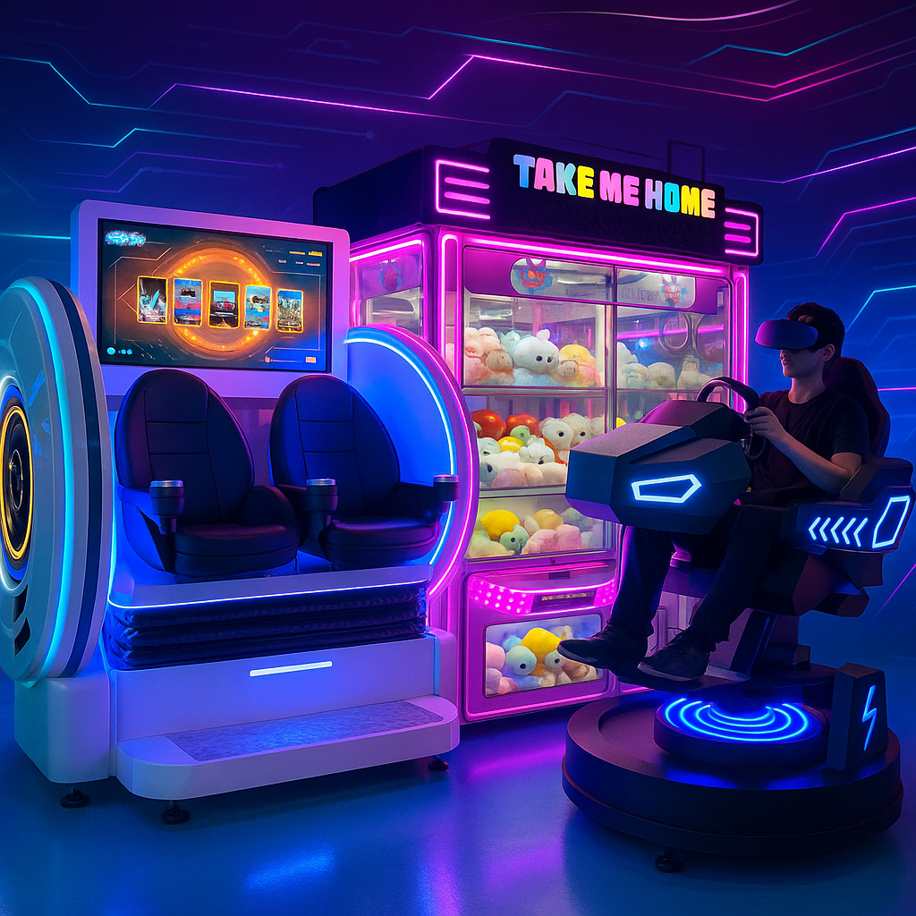 Aparate arcade și realitate virtuală 9D