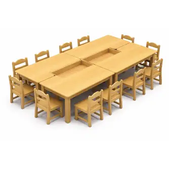 Set de Mese Modulabile pentru Grădiniță BNL237-3