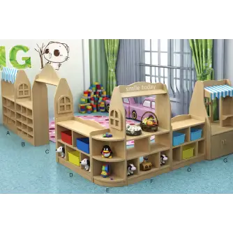 Ansamblu Mobilier Modular Educațional BNL240-1