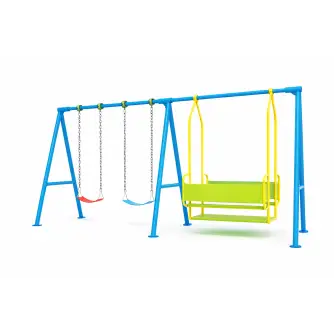 Leagăn Triplu pentru Spații de Joacă BNL199-1