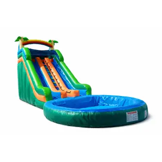 Tobogan Gonflabil Cu Piscină Jungla Aventura