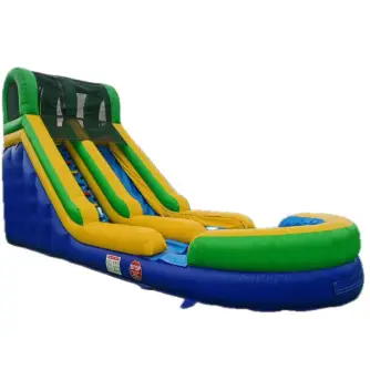 Tobogan Gonflabil cu Piscină Cascada Veseliei