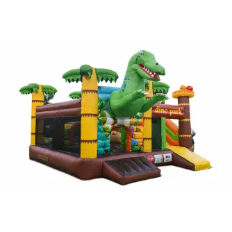 Spațiu Joacă Cu Tobogan Gonflabil Dino
