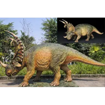 Dinozaur Animatronic Kosmoceratops– 4 m