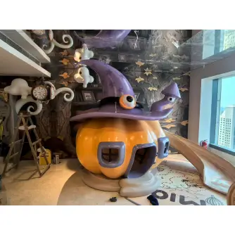  Structură Tematică din Fibră de Sticlă Căsuța Vrăjitorului