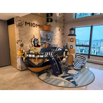  Structură Tematică din Fibră de Sticlă Corabia Piraților 