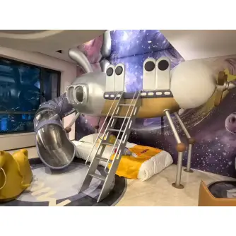 Structură Tematică din Fibră de Sticlă Navă Spațială 