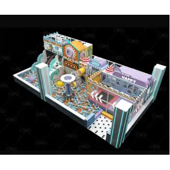 Loc de Joacă Indoor Modular Happy Fantasy