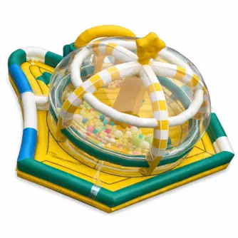 Cupolă Gonflabilă Transparentă – Zonă de Joacă F&A