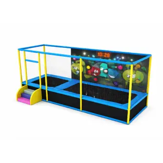 Trambulină cu Panou Interactiv – Interactive Jump Arena