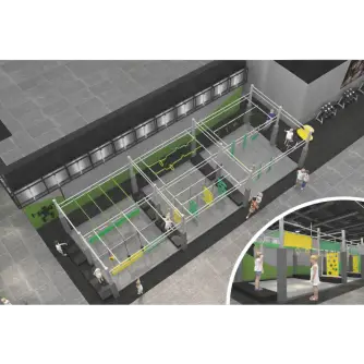 Ansamblu de joacă parcurs obstacole BH25-140