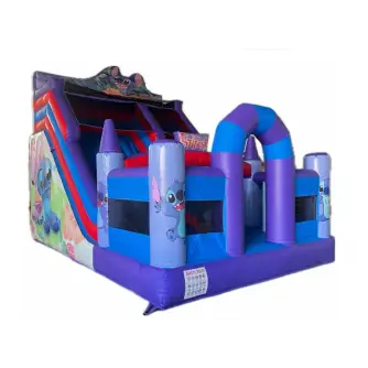 Tobogan gonflabil cu spațiu de joacă BNL-STITCH PLAY